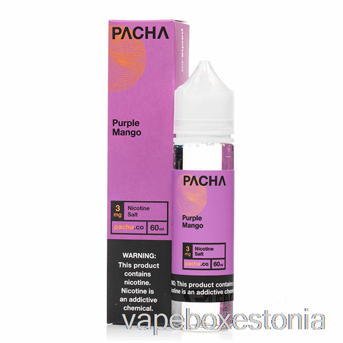 Vape Box Estonia Purple Mango - Pacha - 60ml 3mg